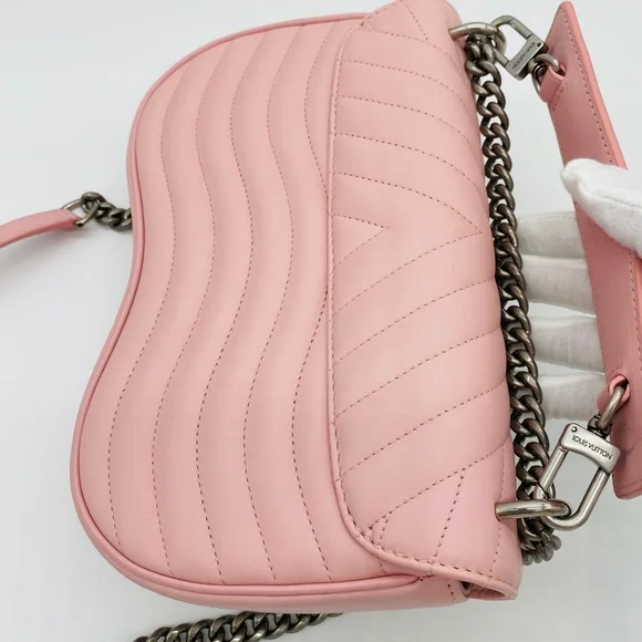 SOLD!!!!Louis Vuitton New Wave Chain Bag Mm S Pin - Picture 12 of 16